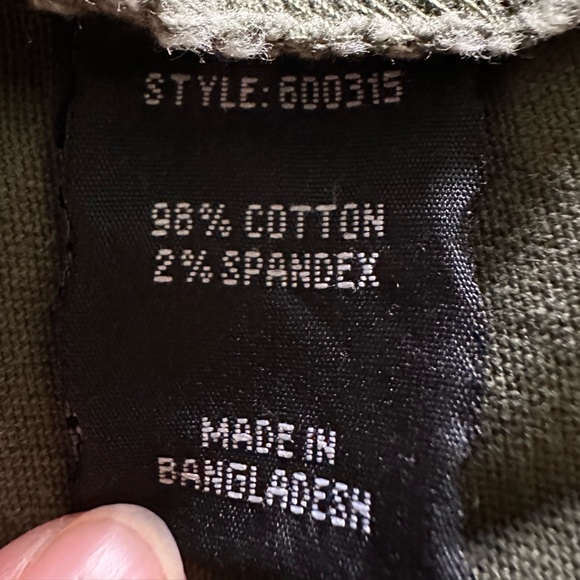 Baccini Military Style women’s Jacket in green Olive. Size Medium. NWOT - Picture 11 of 12